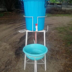 Lave main avec pédale